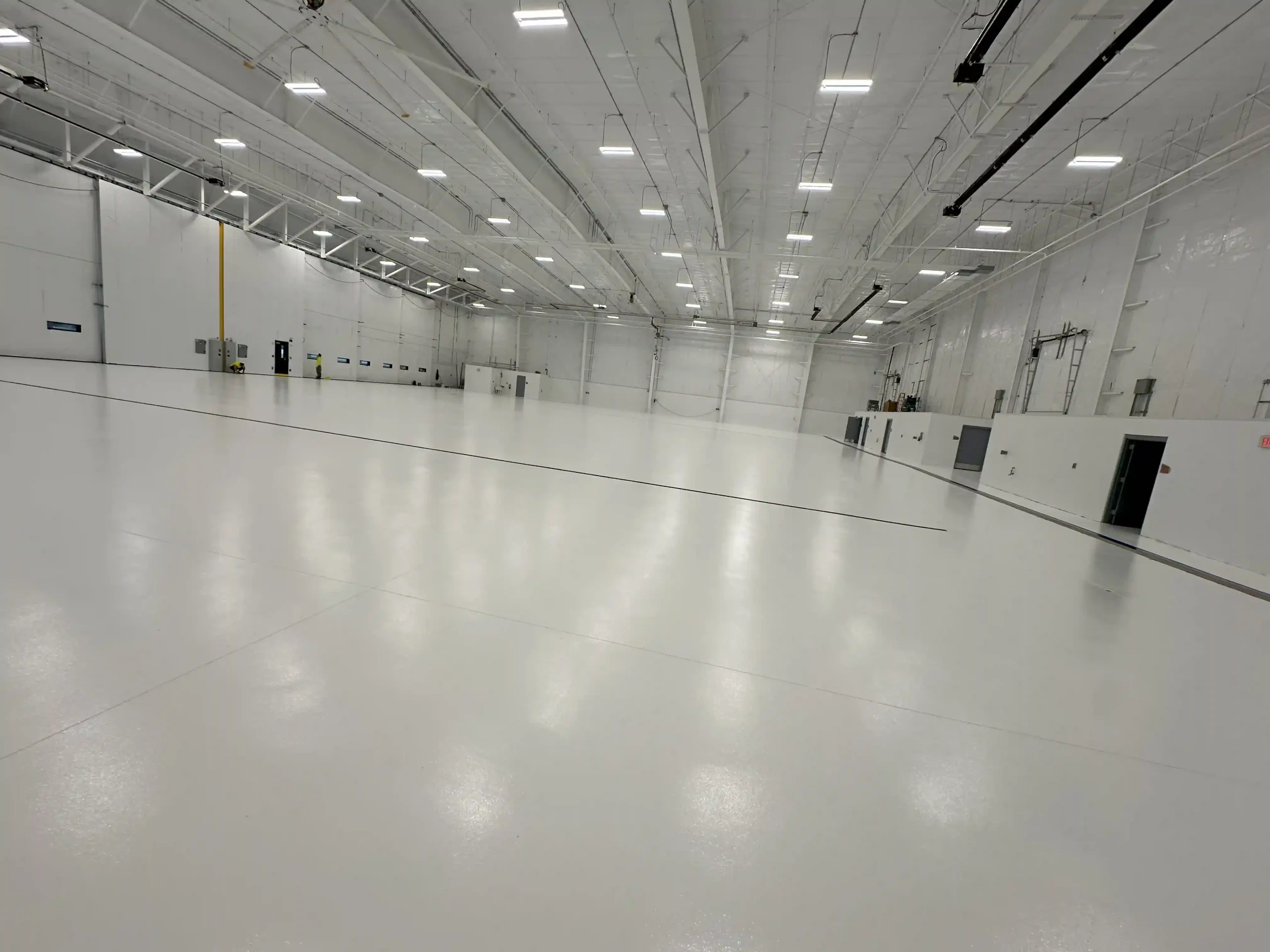 epoxy white hangar