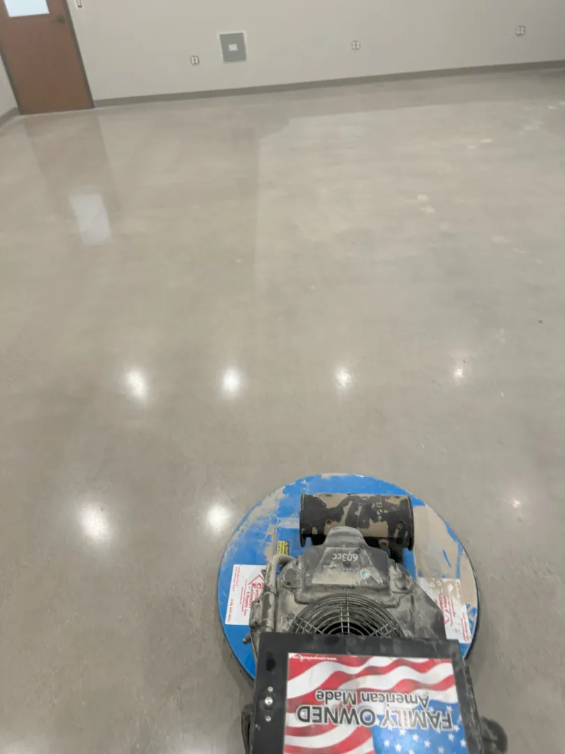polished concrete process