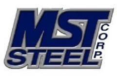 Steel company logo